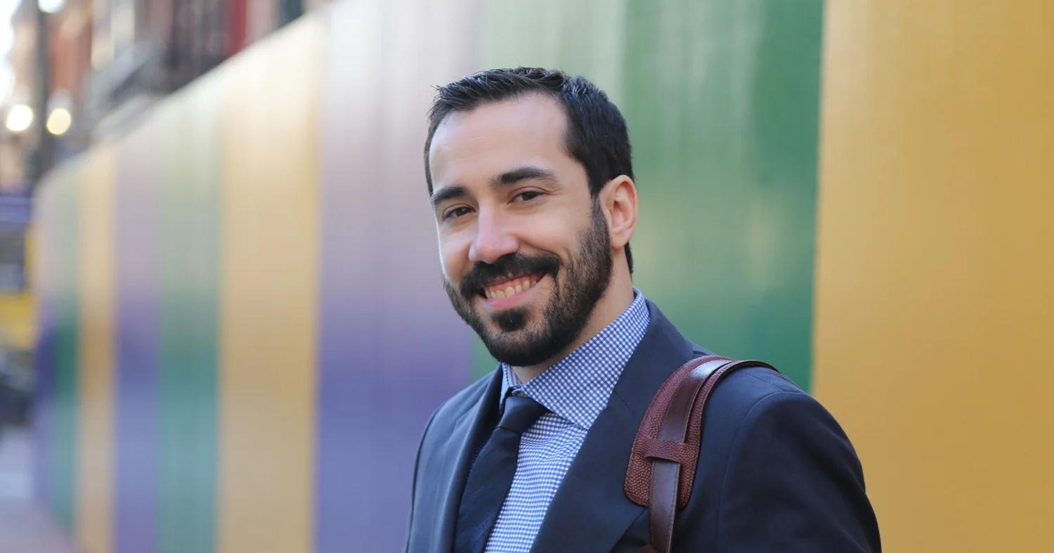 New Orleans Attorney Chris Liuzza smiling